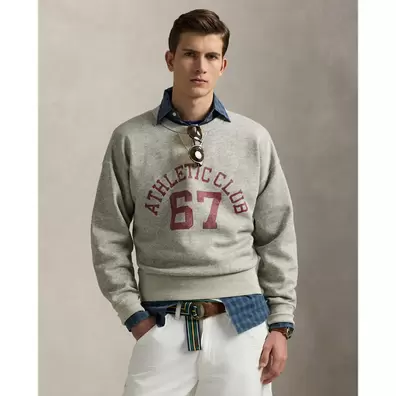 Loopback Fleece Graphic Sweatshirt