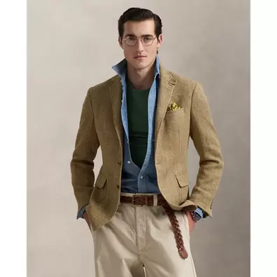 Polo Tailored Herringbone Blazer