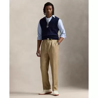Whitman Relaxed Fit Glen Plaid Trouser