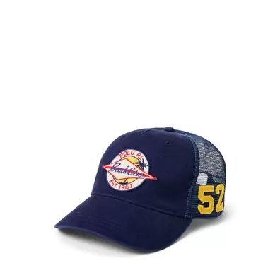 Logo-Patch Twill Trucker Cap