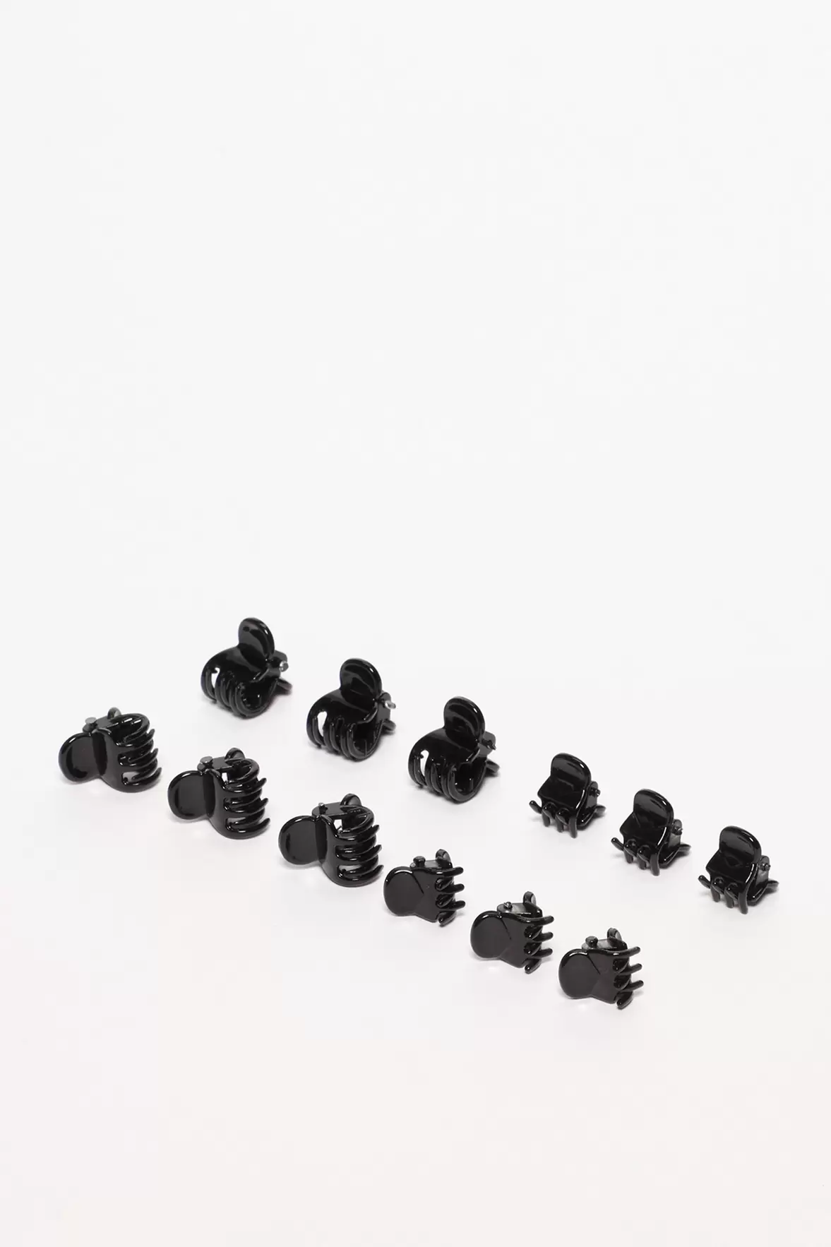 Pack Of 12 Basic Hair Clips