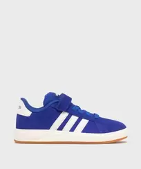 Baskets en cuir suédé Grand Court 2000 garçon - Adidas