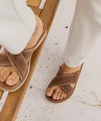 Sandales mules avec semelle massante homme - Relife