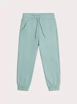 Bas de jogging vert pastel