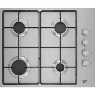 TABLE DE CUISSON 4F 60CM INOX BEKO