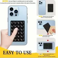 1 pièce support de Téléphone à ventouse en silicone
