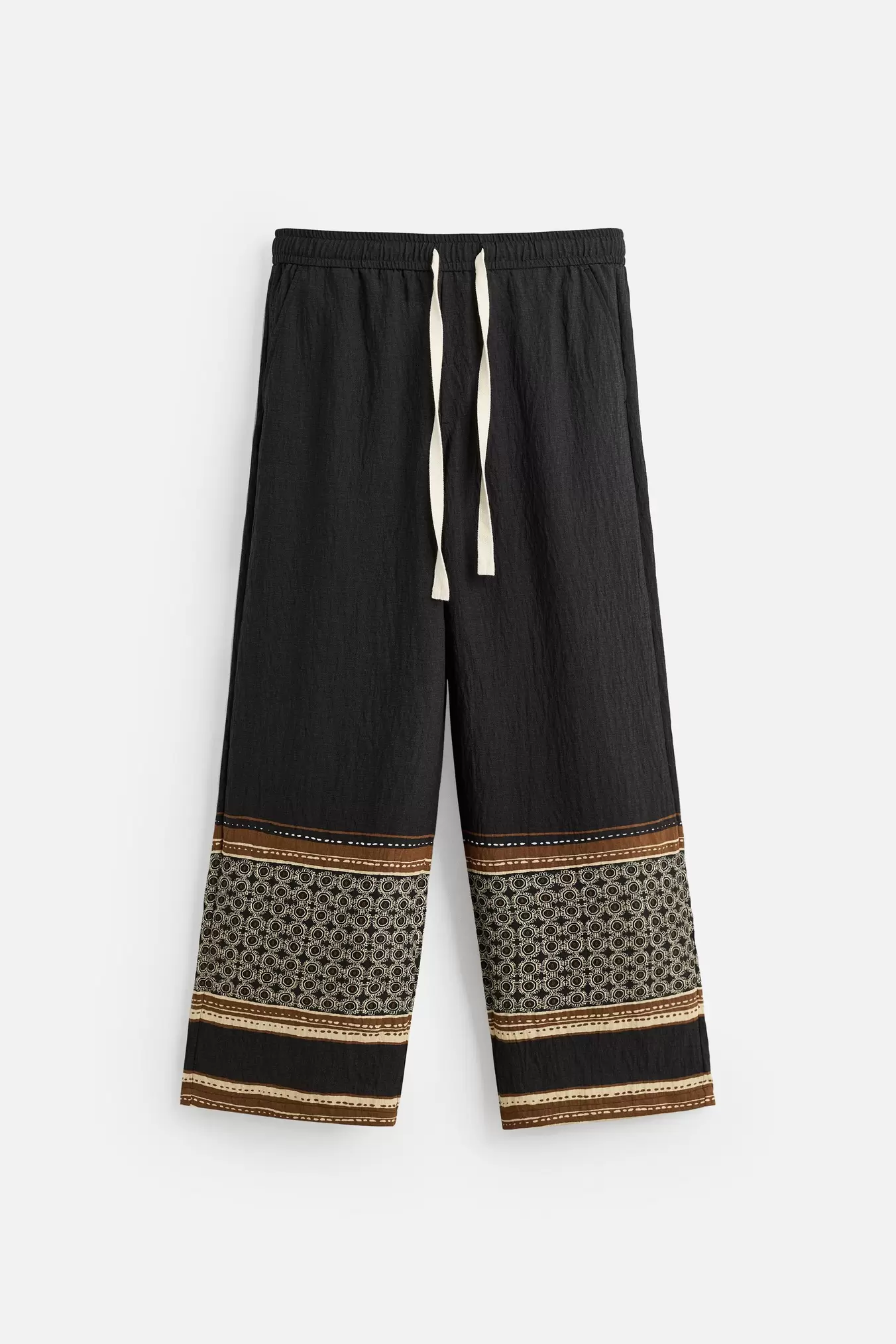 PANTALON COUPE DÉCONTRACTÉE COLOR BLOCK