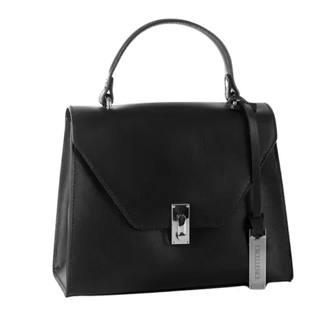 Sac à main Excellence en Cuir de veau Italien noir