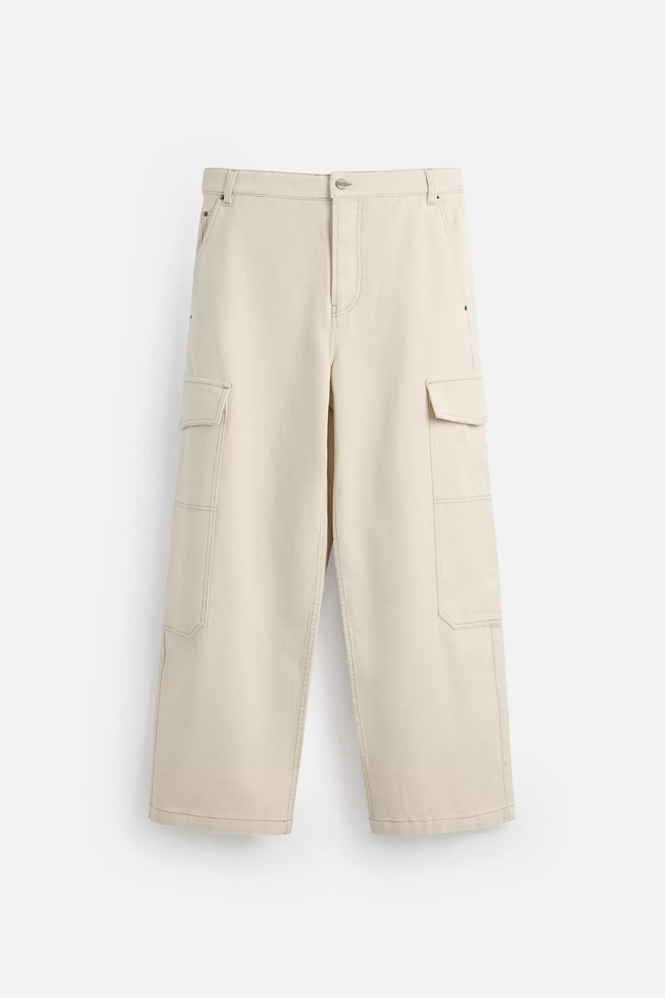 PANTALON CARGO COUPE LARGE