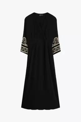ROBE LONGUE IMPRIMÉ RELIEF