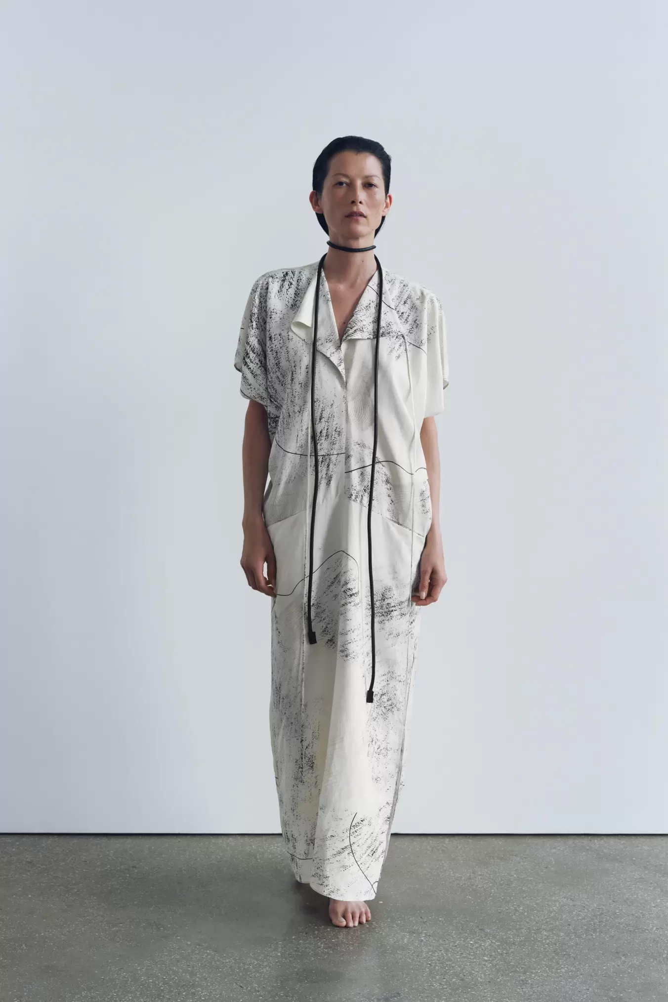 ROBE MI-LONGUE IMPRIMÉE ZW COLLECTION