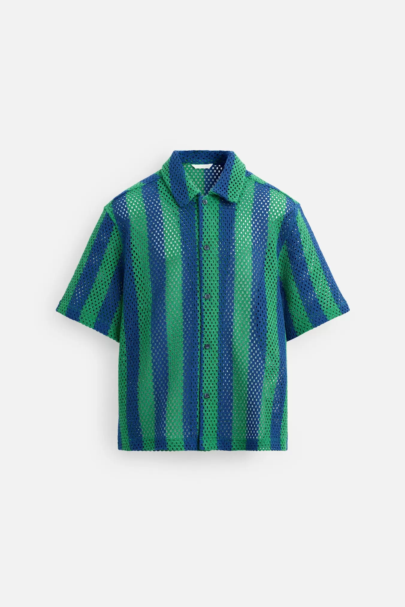 CHEMISE STRUCTURÉE AU CROCHET