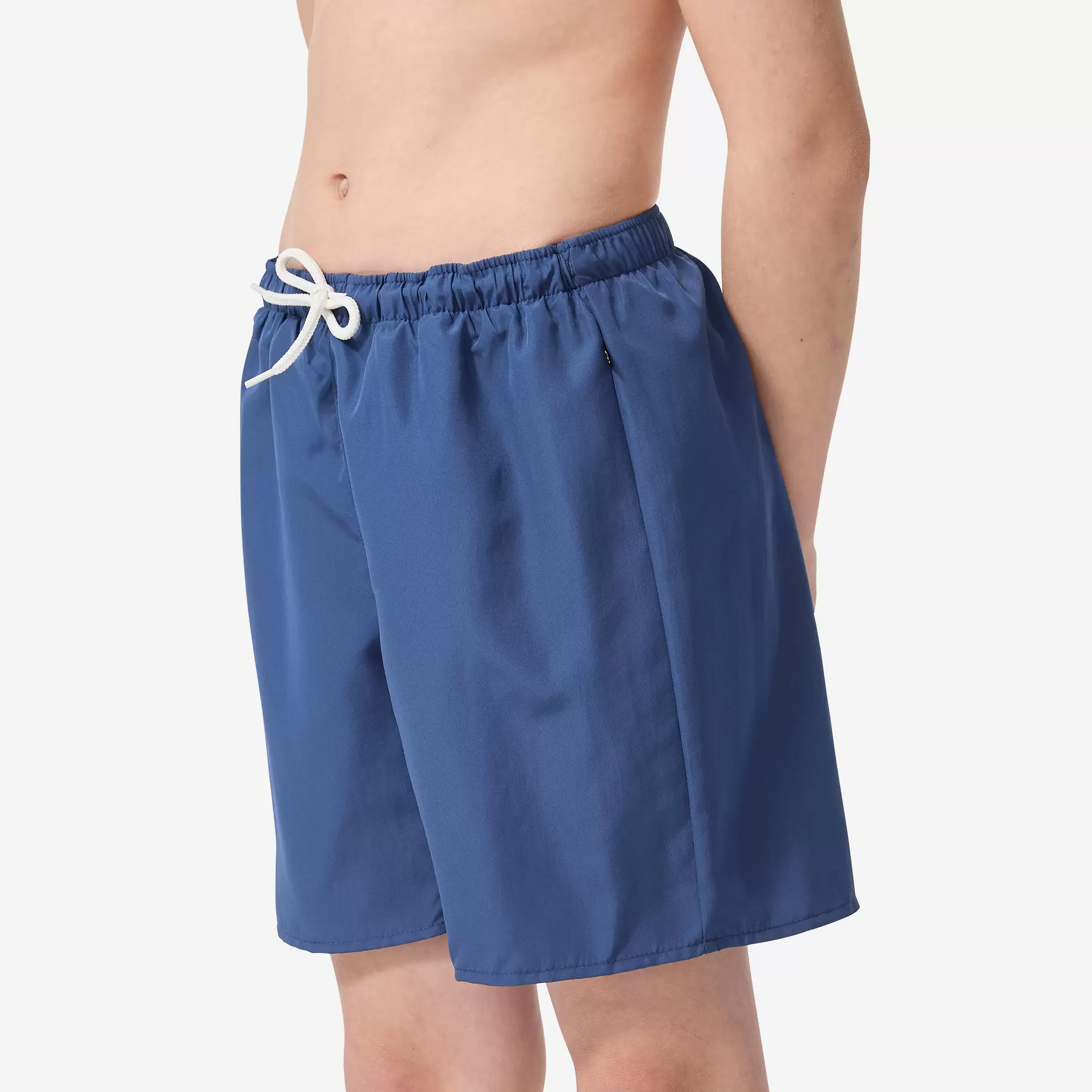 Short de bain Garçon - 100 bleu marine