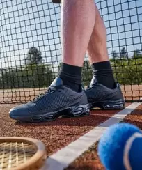 Baskets running en mesh renforcé avec semelle à bulle d'air homme