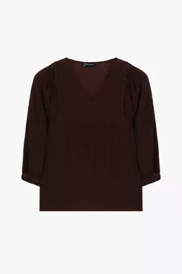 BLOUSE À DÉTAILS AJOURÉS