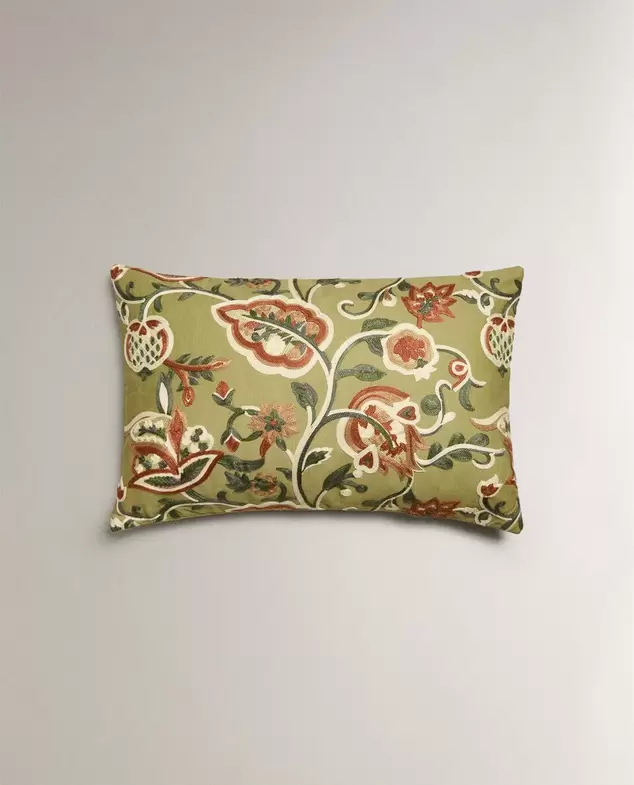 HOUSSE DE COUSSIN BRODERIE