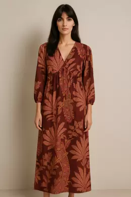ROBE LONGUE IMPRIMÉE