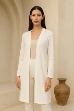GILET À DÉTAILS AJOURÉS