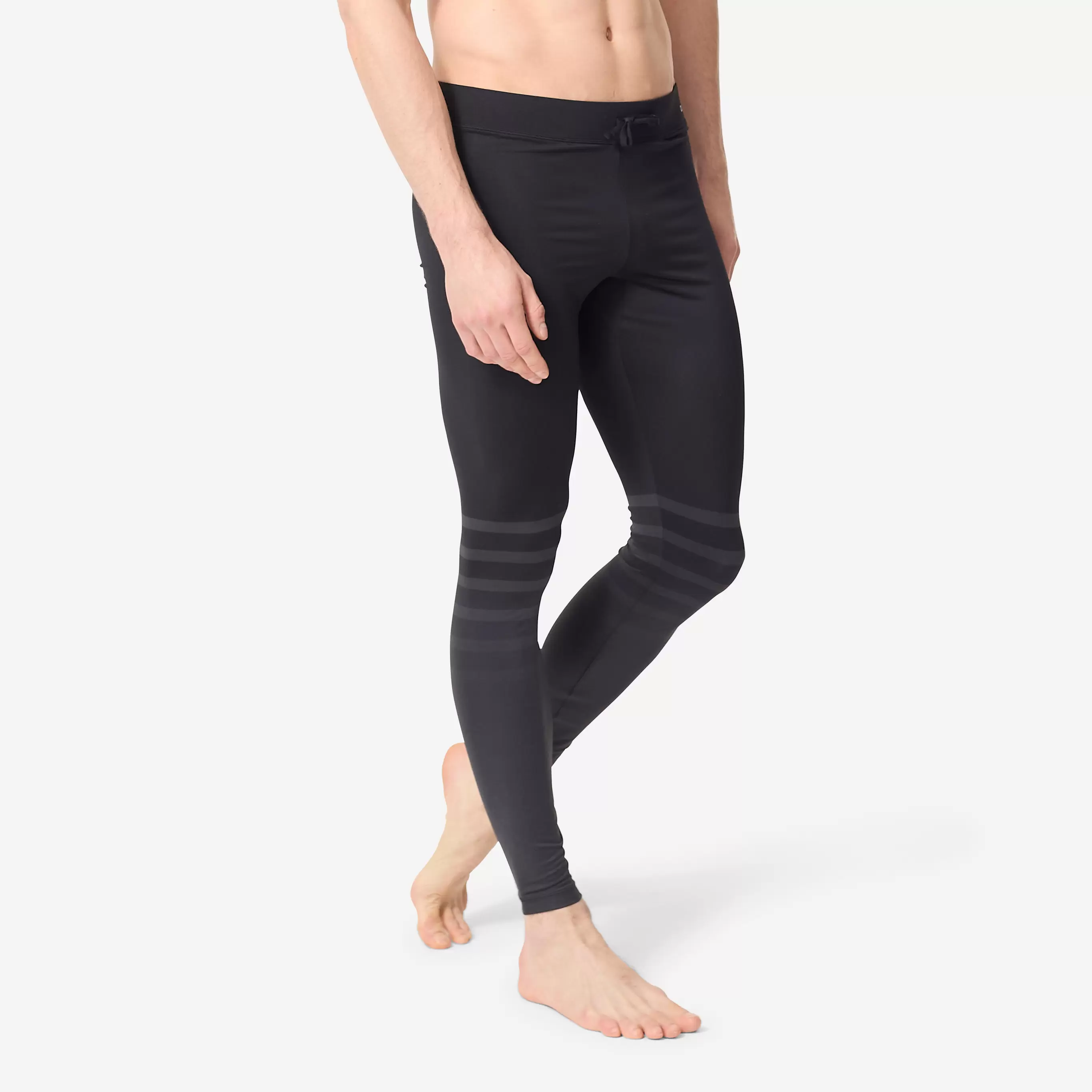 Legging anti uv surf 100 homme bleu ardoise