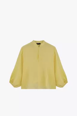 BLOUSE À MANCHES BOUFFANTES