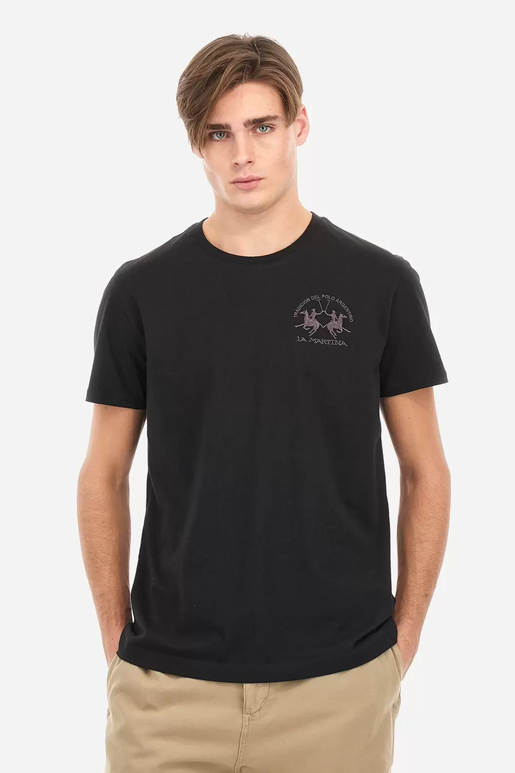 T-Shirt aus Baumwolle, Regular Fit – Vernie