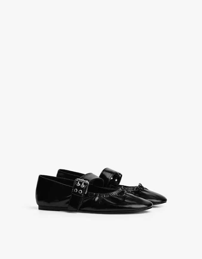 Ballerines à boucle