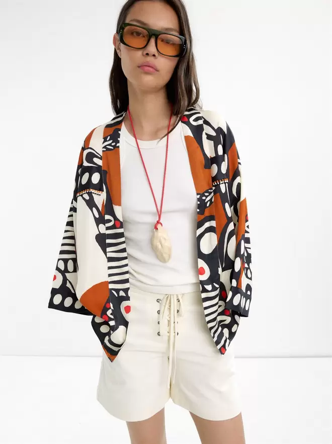 Kimono imprimé