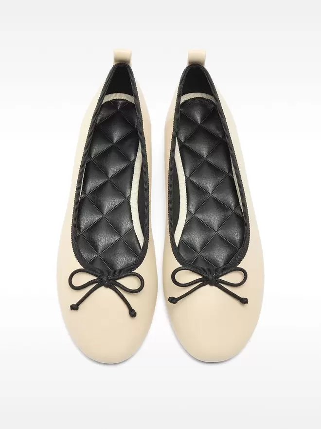 Ballerines avec nœud