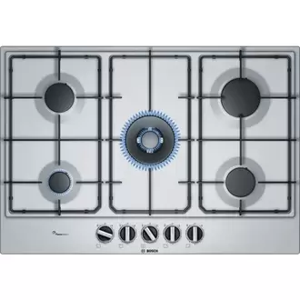 TABLE DE CUISSON A GAZ EN INOX 90CM 5 F BOSCH