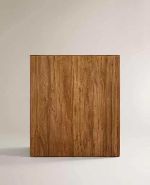 TABLE D'APPOINT CUBE BOIS