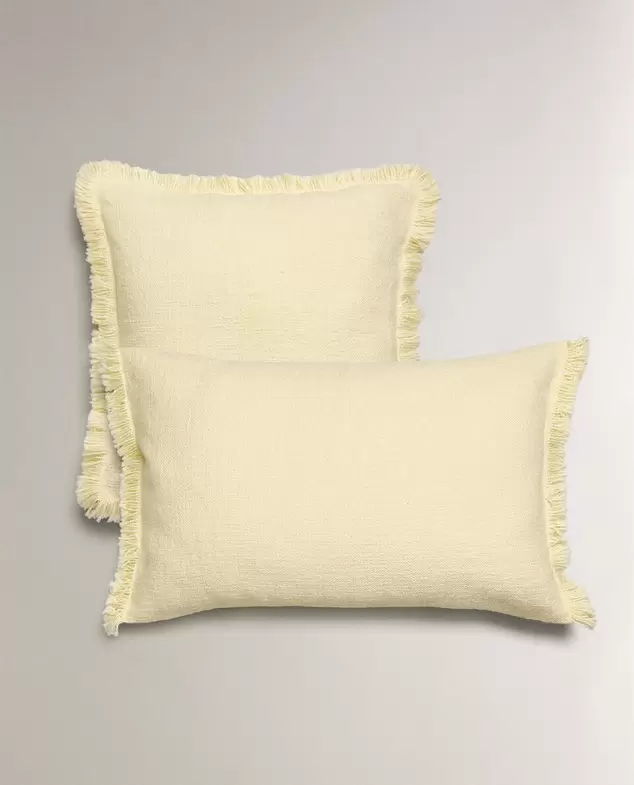 HOUSSE DE COUSSIN FRANGES