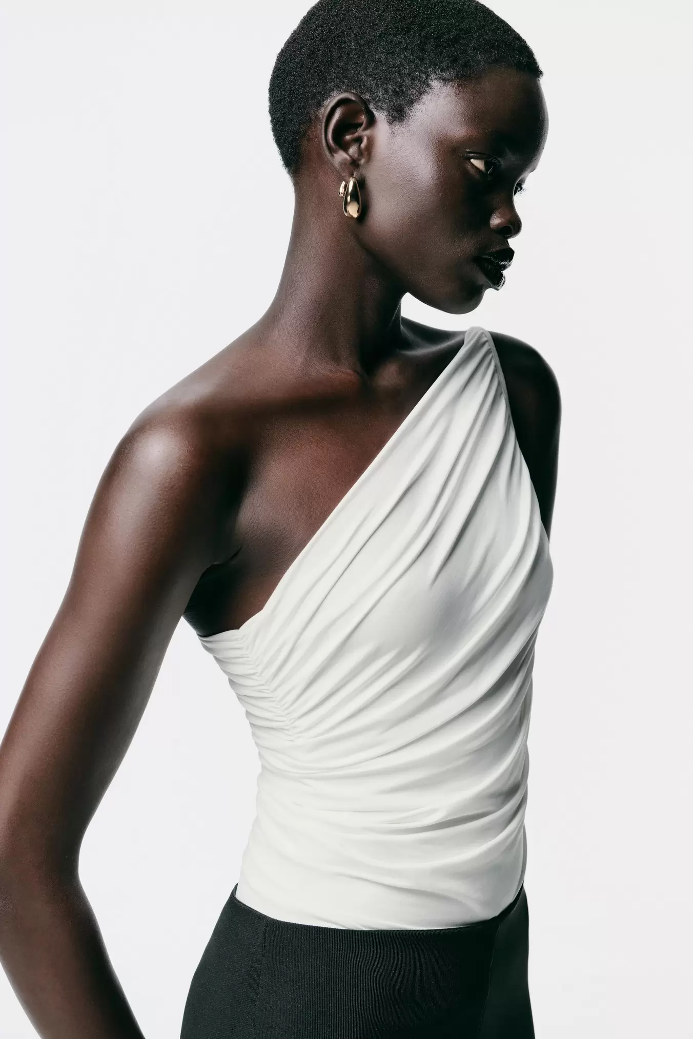 BODY ASYMÉTRIQUE DRAPÉ