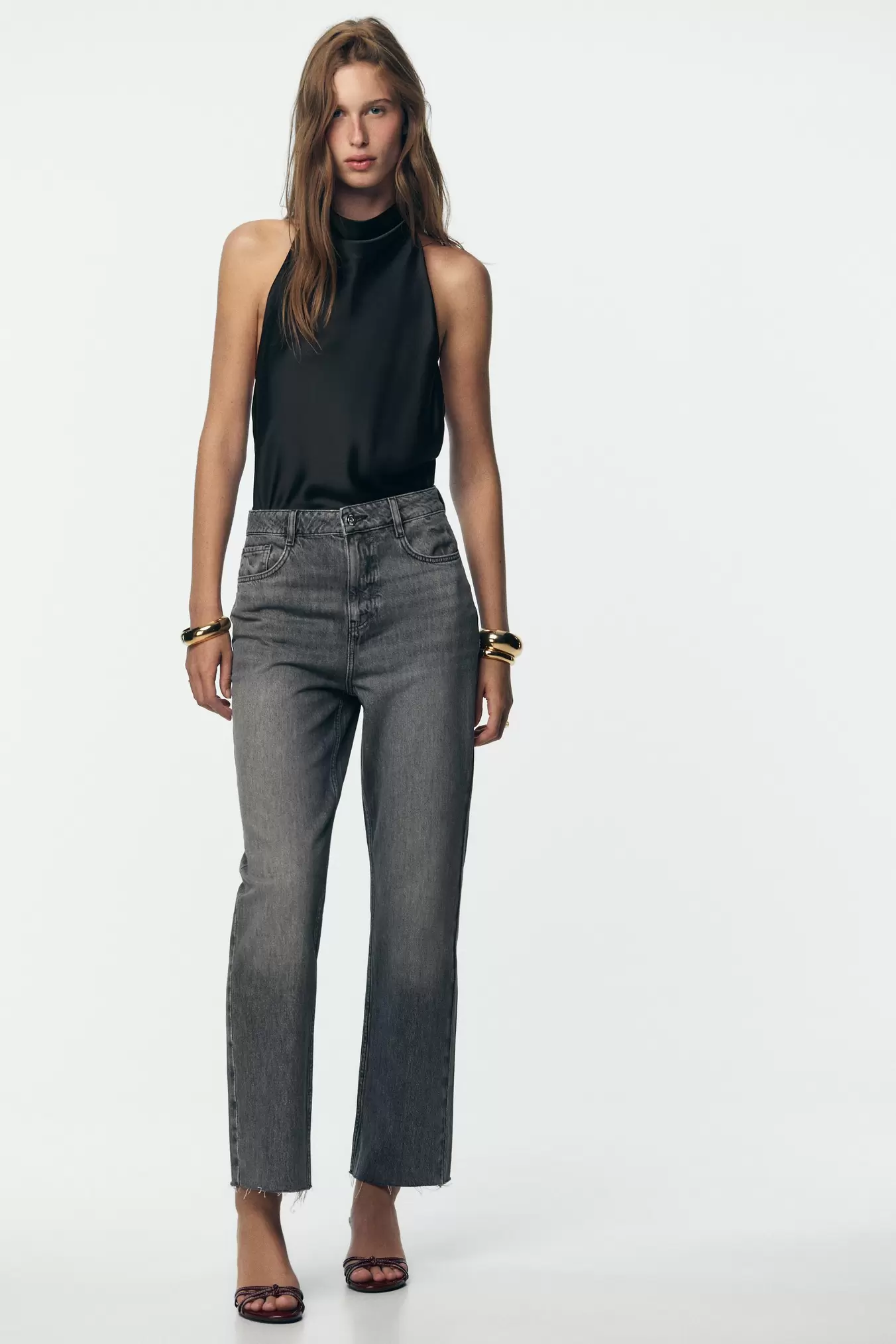 JEAN Z.02 STRAIGHT ANKLE TAILLE HAUTE