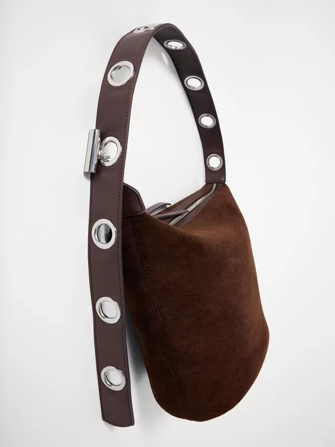 Sac à épaule en effet cuir