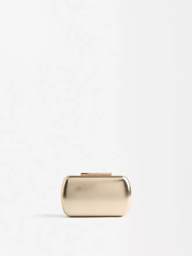 Pochette de soirée dorée