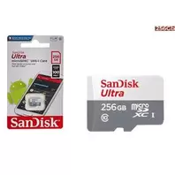 Carte Mémoire 256 GB SDXC™ UHS-I SanDisk-Ultra - 100MB/s FULL HD Vidéo