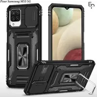Coque Pour Samsung  M53 5G Antichoc+ Ring 360° Magnétique/Protection Caméra