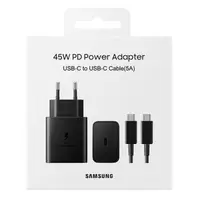 Chargeur 45w super fast charge ultra rapide PD adapter USB C câble USB C