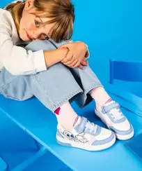 Baskets avec motif Stitch et semelle lumineuse fille - Disney