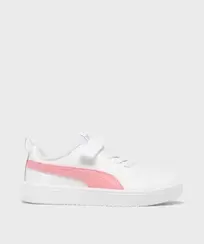 Baskets basses lacets élastiques et scratch Rickie AC fille - Puma