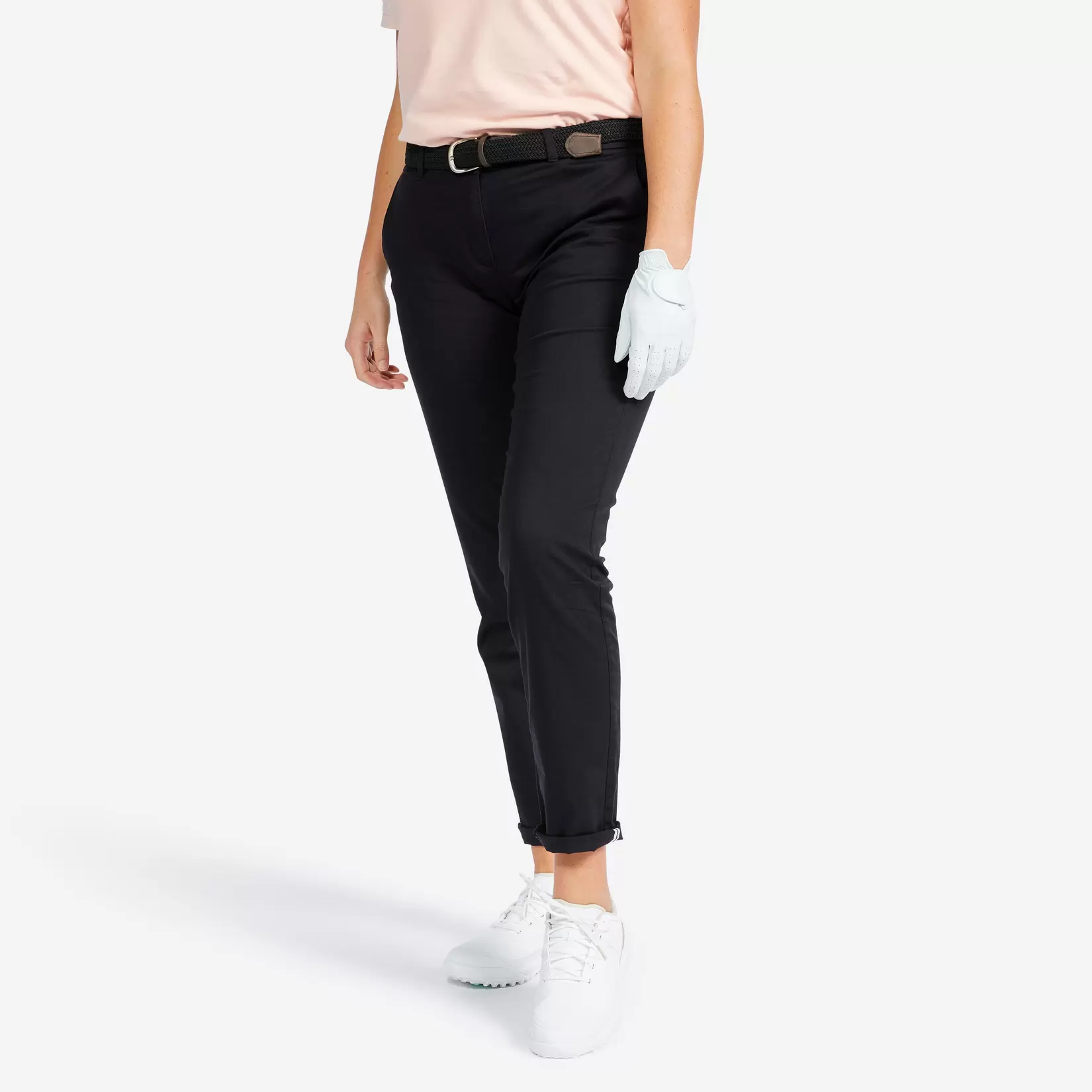 Pantalon de golf femme MW500 noir