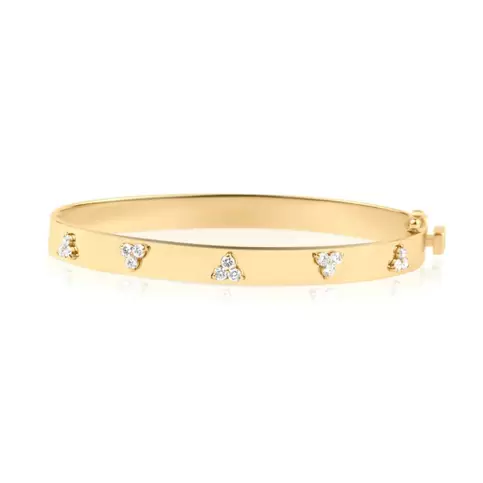 Bracelet Excellence Or jaune 750/1000 & Diamants
