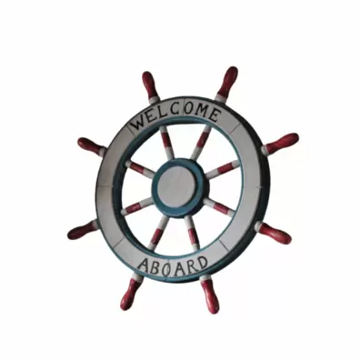 ROUE BATEAU WELCOME ABROAD 62X3.5X62CM