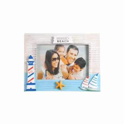 CADRE PHOTO WAY TO BEACH 19.5X15 CM