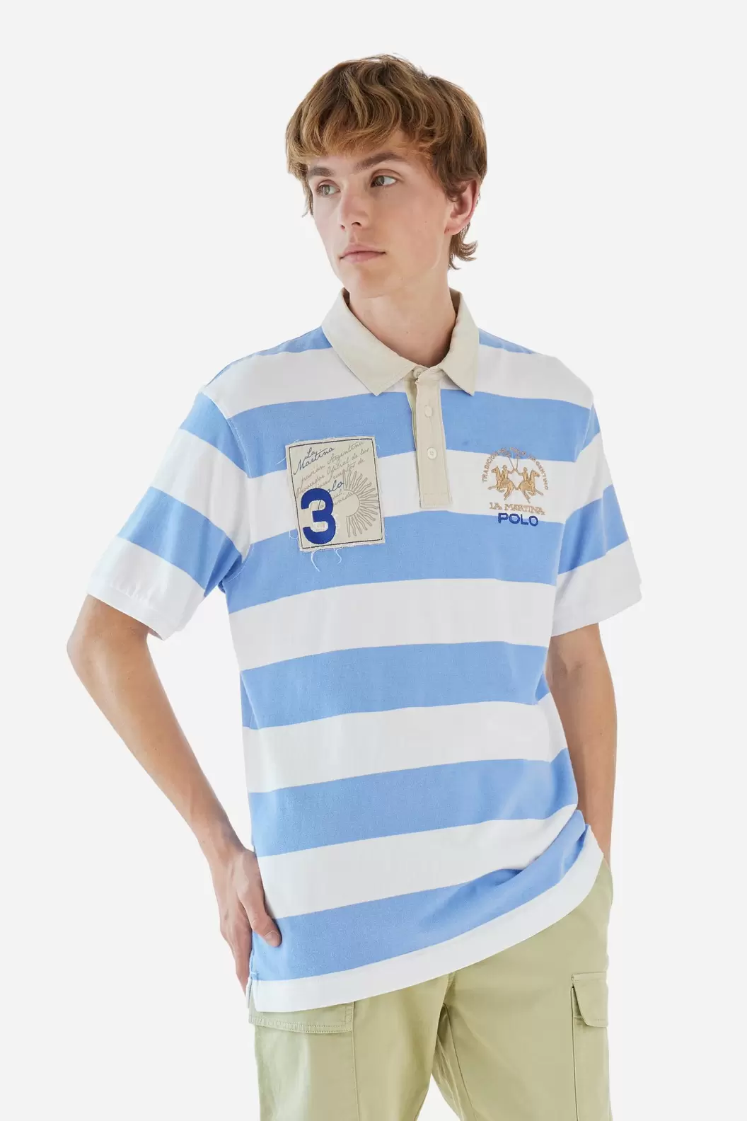 Poloshirt aus Baumwolle, Regular Fit – Abdon