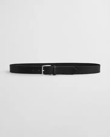 Ceinture en cuir foulonné