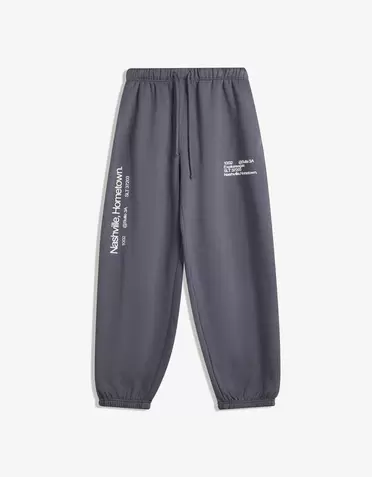 Pantalon jogger fit imprimé