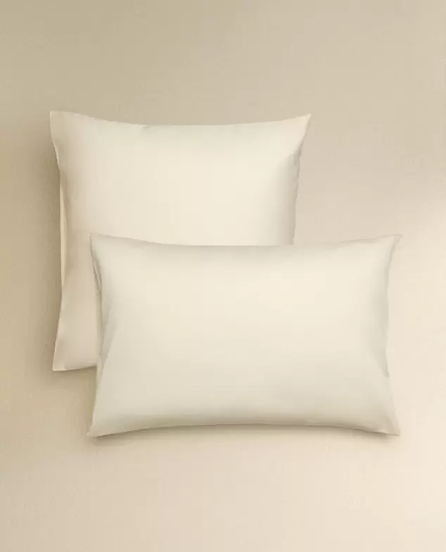 TAIE D’OREILLER SATIN (1000 FILS)