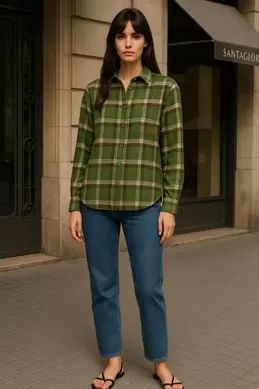CHEMISE À CARREAUX