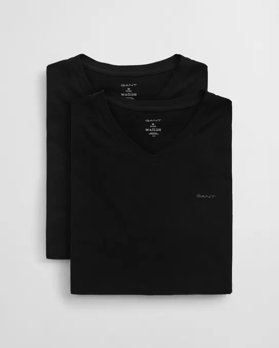 Lot de 2 t-shirts col V